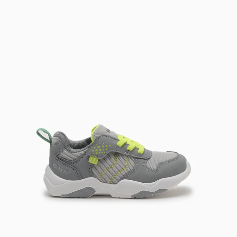 Zapatillas Kickers Gris Biggie