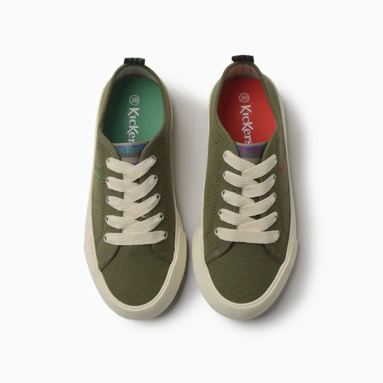 Zapatillas Kickers Verde New Kick