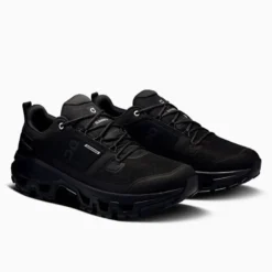 Zapatillas ON Negro Cloudrock Low WP
