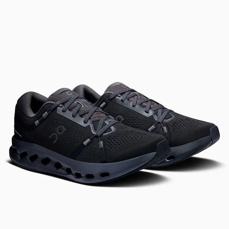 Zapatillas ON Negro Cloudsurfer 2