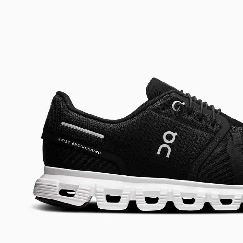 Zapatillas ON Negro Cloud 6 W