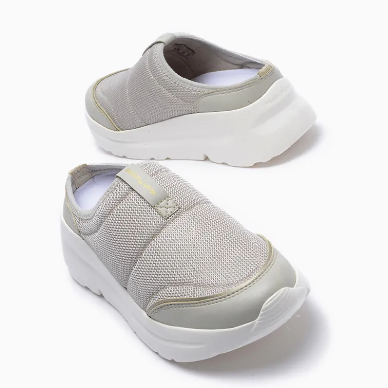 Zuecos Hush Puppies Beige New Buddy