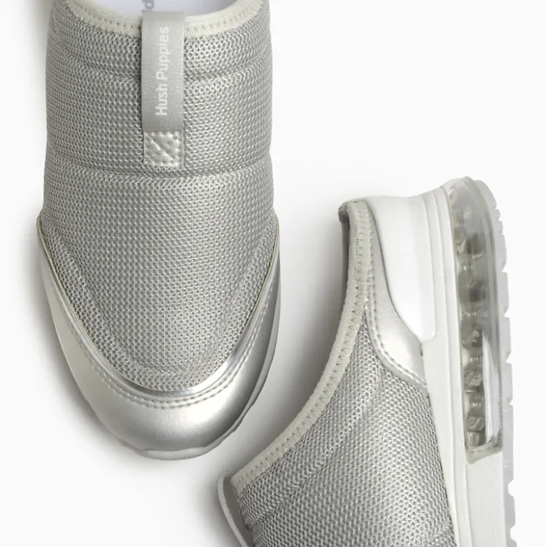 Zuecos Hush Puppies Gris Sammye