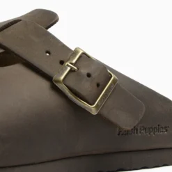 Zuecos Hush Puppies Marrón Bora M