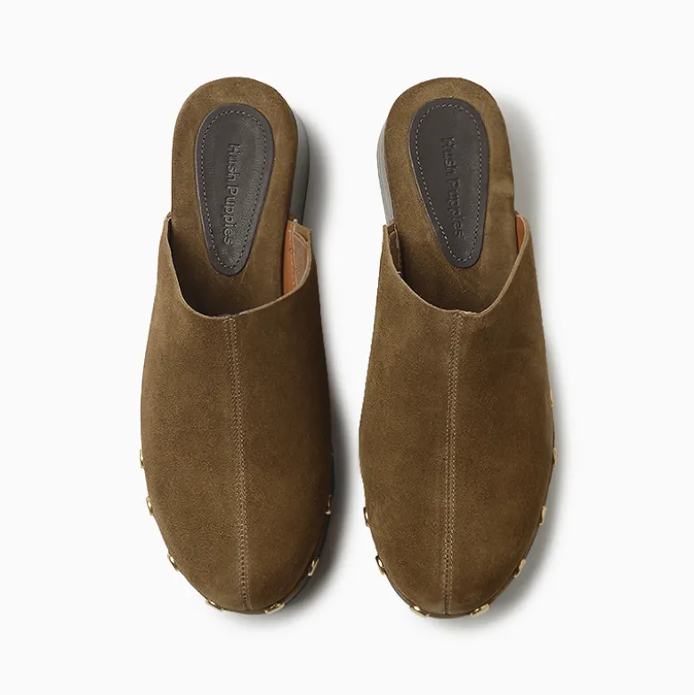 Zuecos Hush Puppies Suela Nina