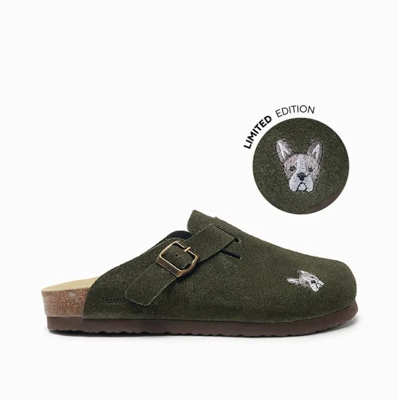 Zuecos Hush Puppies Verde Boris Dog Lovers