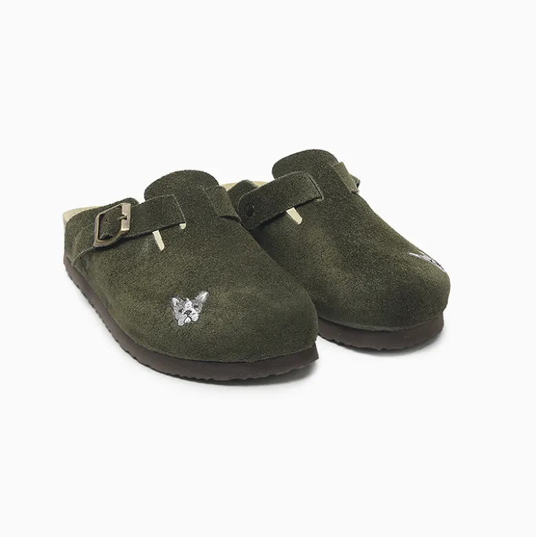 Zuecos Hush Puppies Verde Boris Dog Lovers